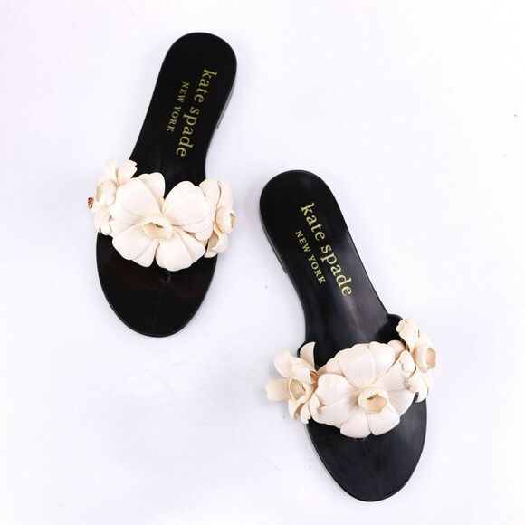 NIB Kate Spade GARDENIA Floral Sandals 7 - Picture 4 of 12